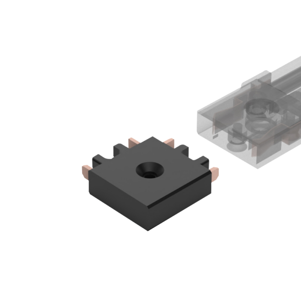 2 Phase Track L-Connector