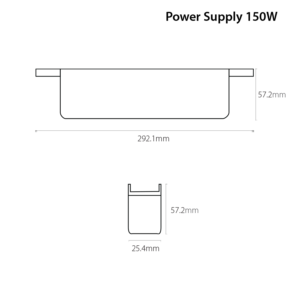 Slim Rail Power Supply 150W - Image 2