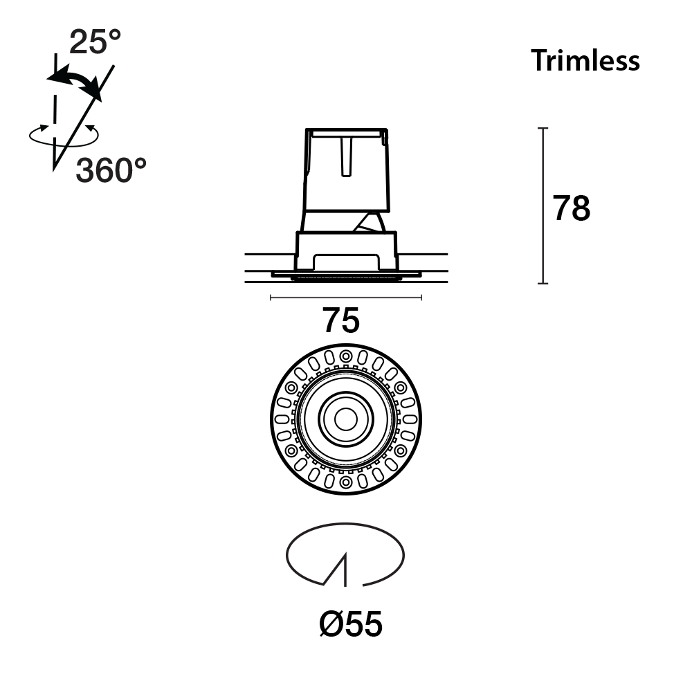 Adapt II 55 Adj. Round - Image 3