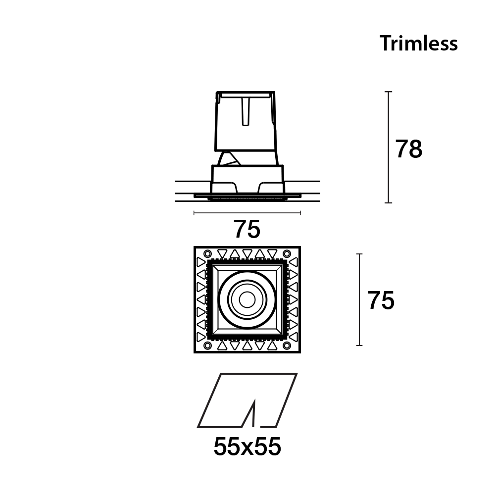 Adapt II 55 Fixed Square - Image 3
